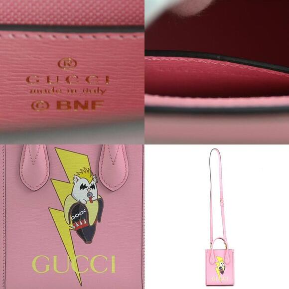 GUCCI Pink Leather Shoulder Bag - Picture 5 of 5